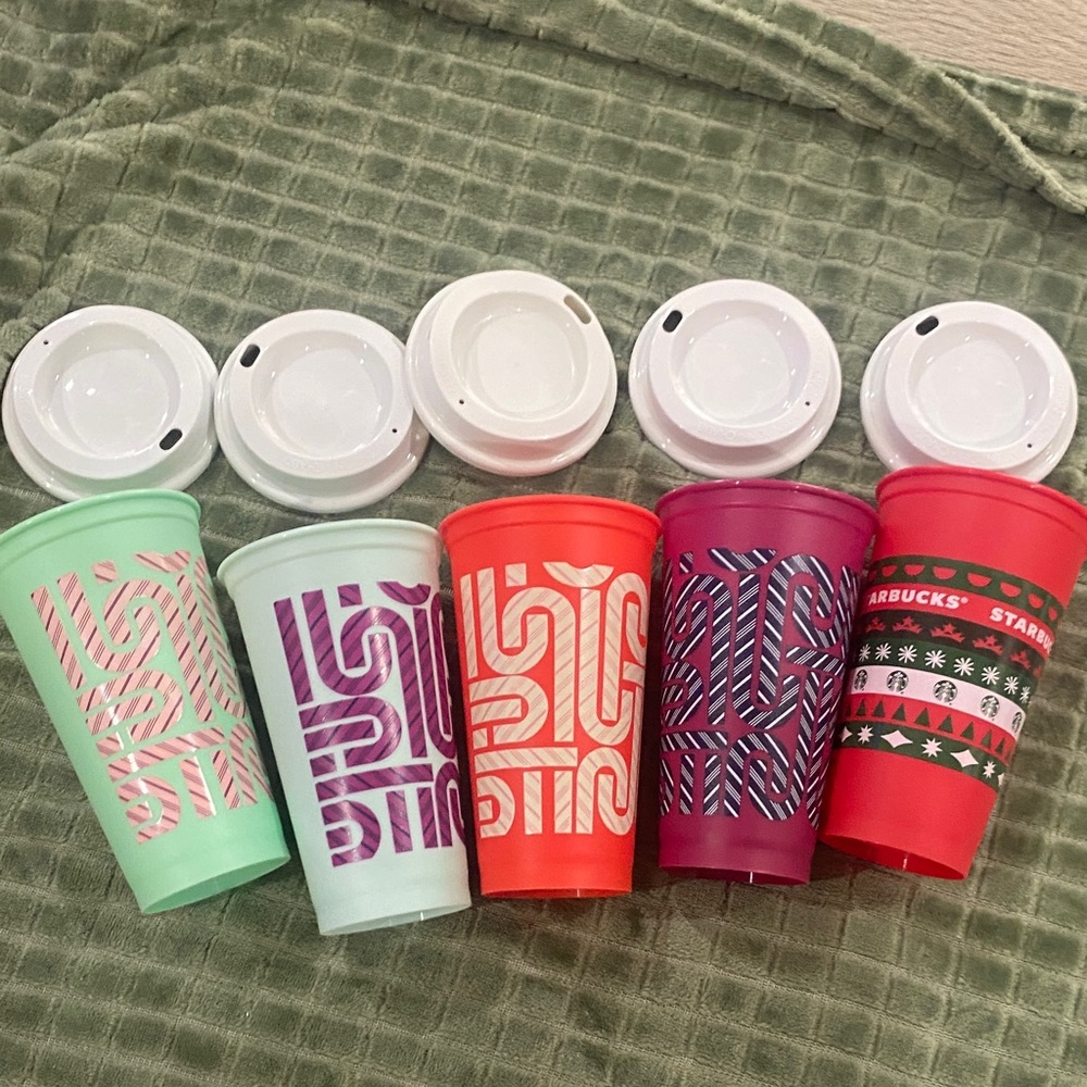 Starbucks Vibrant Reusable Cup Collection